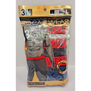Rocawear Boxer Briefs 3 Pack Cotton Stretch Large (36-38) NEW